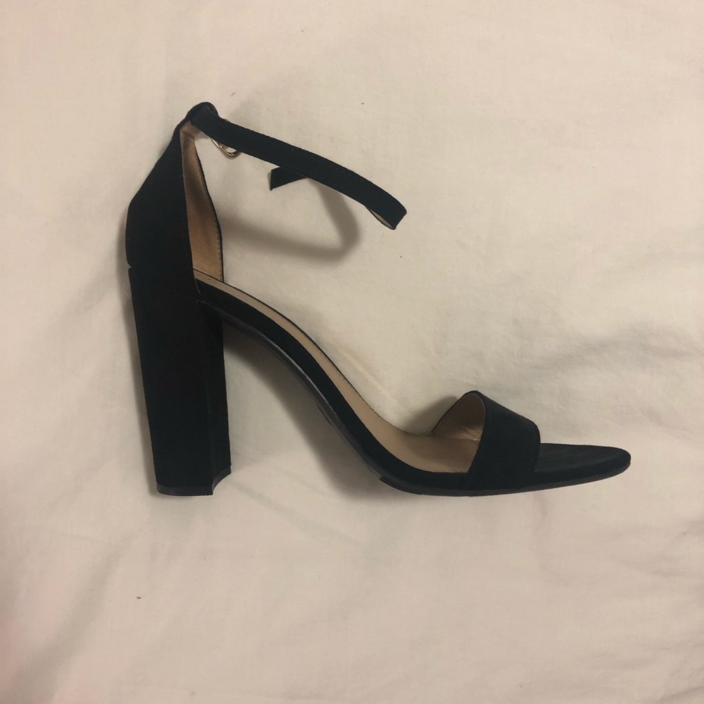 Black Strappy Heels